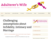 Tablet Screenshot of adultererswife.com